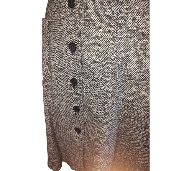 1970's Marbled Button Front Prestige Skirt - Picture 12 of 16